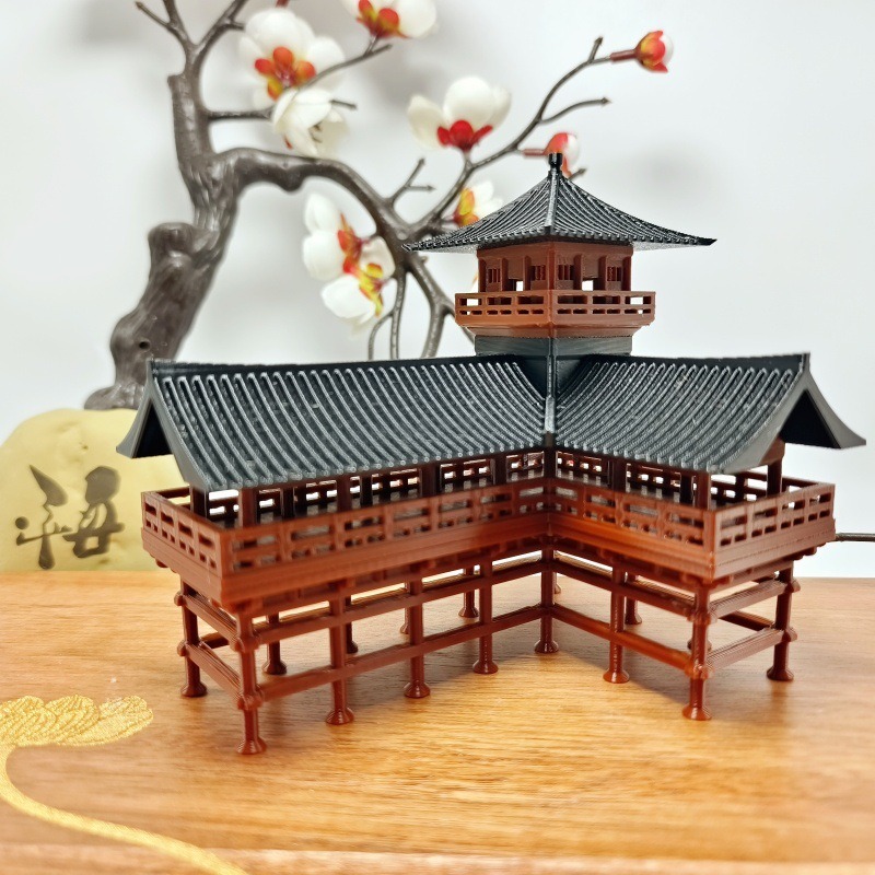 Bonsai Garden Japan - Statue de Licheng de chine, impression
