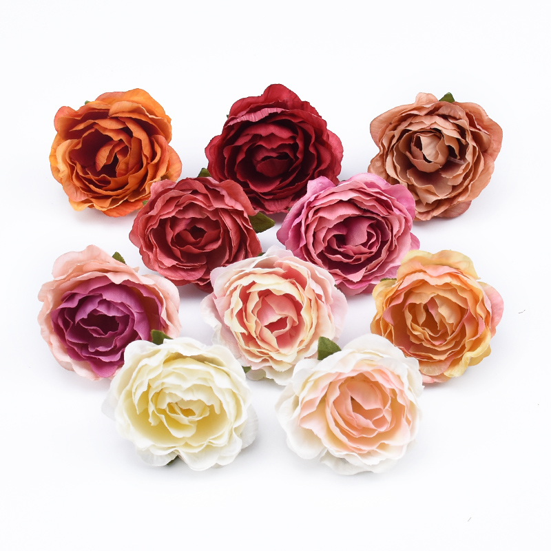 Bonsai Garden Wall - Fleur artificielle en soie, rose, pivoine,