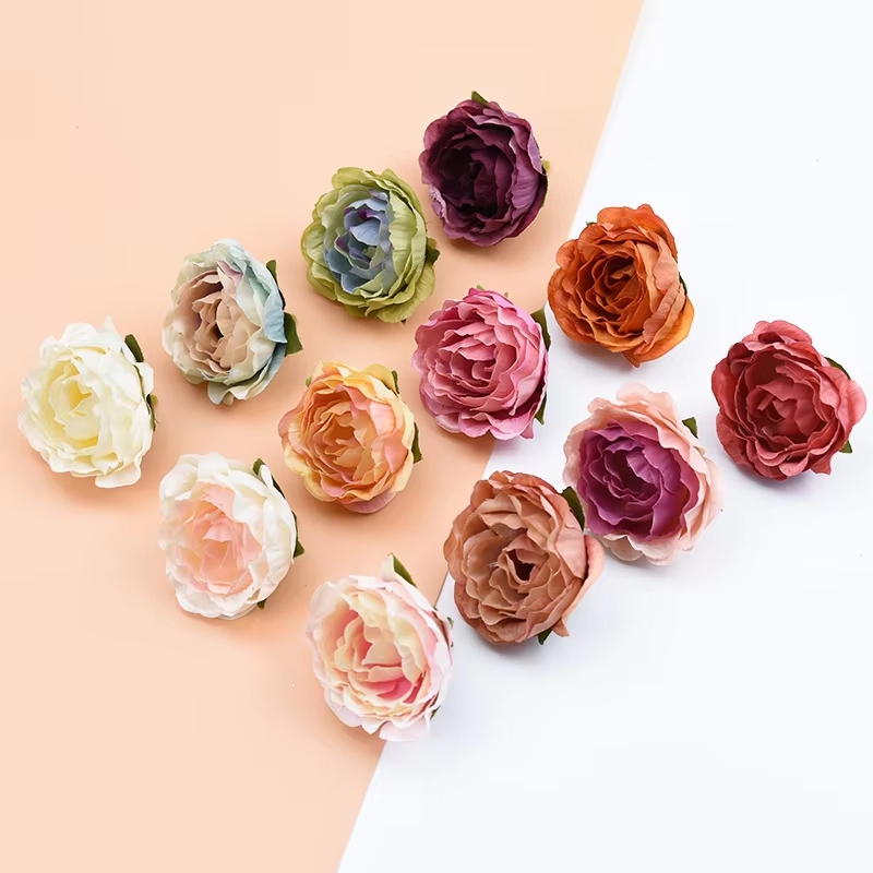 Fleur artificielle en soie, ro - Bonsai Garden Wall avis et prix