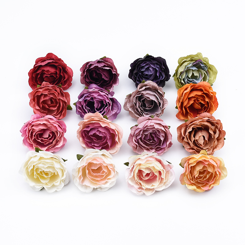 Fleur artificielle en soie, ro - Bonsai Garden Wall avis et prix
