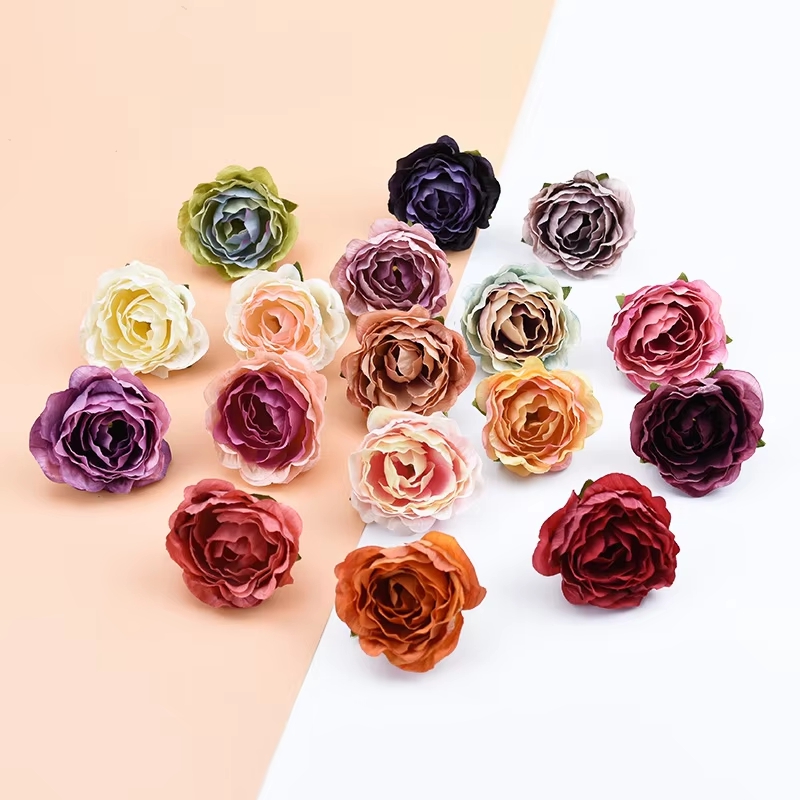 Fleur artificielle en soie, ro - Bonsai Garden Wall avis et prix