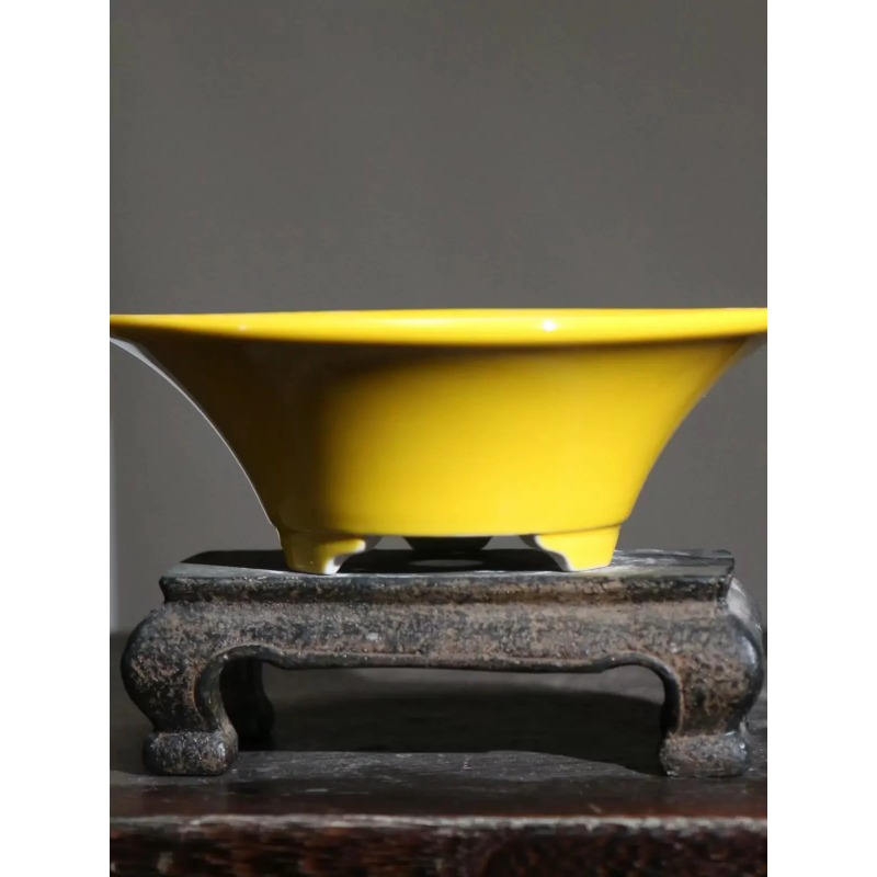 Pot à bonsaï rond en porcelain - Bonsai Garden China avis et prix