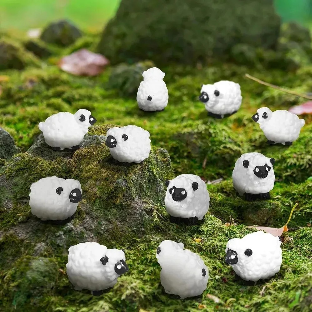 10 figurines de moutons miniat - Bonsai Garden China avis et prix