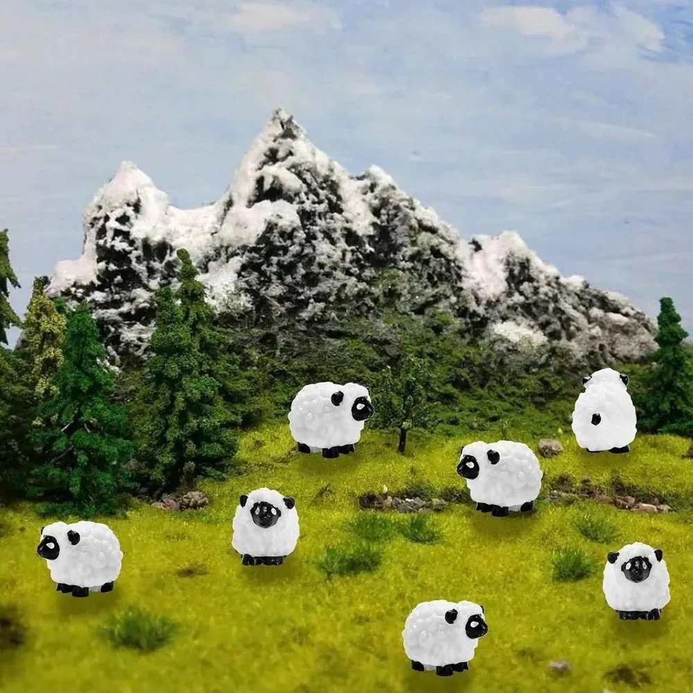 10 figurines de moutons miniat - Bonsai Garden China avis et prix