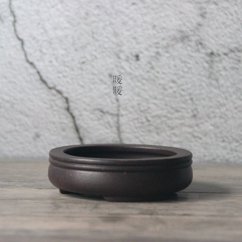 Pot à bonsaï circulaire en cér - Bonsai Garden China avis et prix