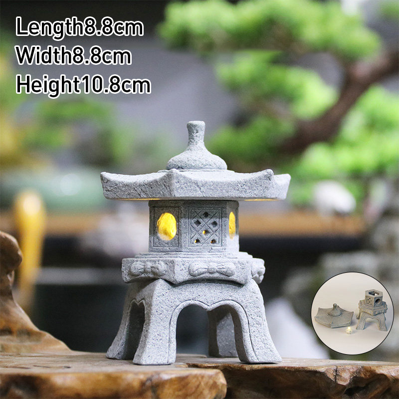 Tour de pavillon en pierre de  - Bonsai Garden Japan avis et prix