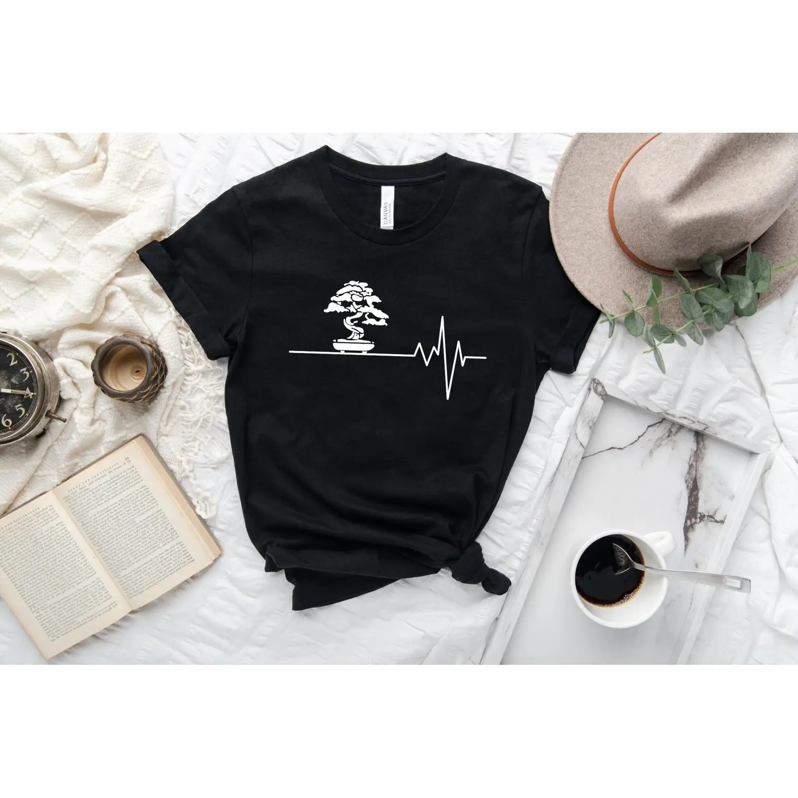 T-shirt Bonsai Heartbeat, moti - Bonsai Garden Japan avis et prix