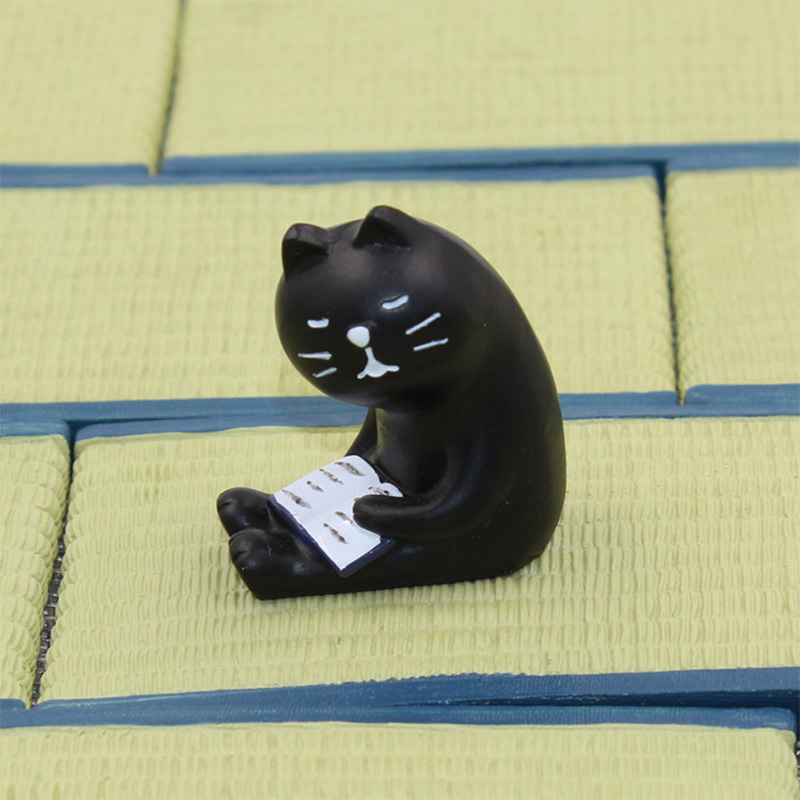 Decole chat noir ours hérisson - Bonsai Garden Japan avis et prix