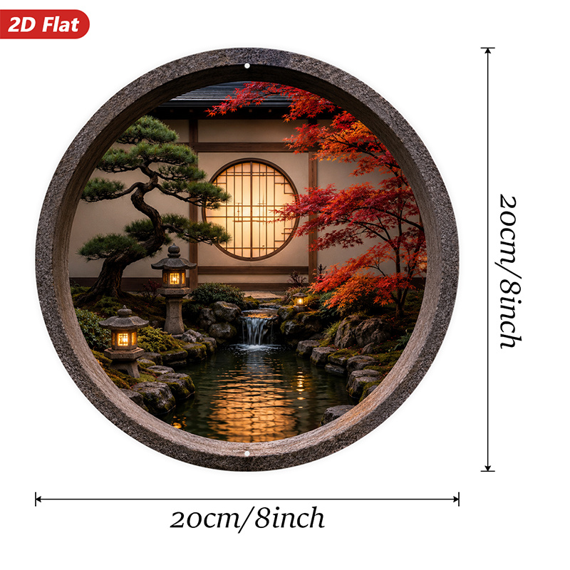 Décoration murale en métal ron - Bonsai Garden Wall avis et prix